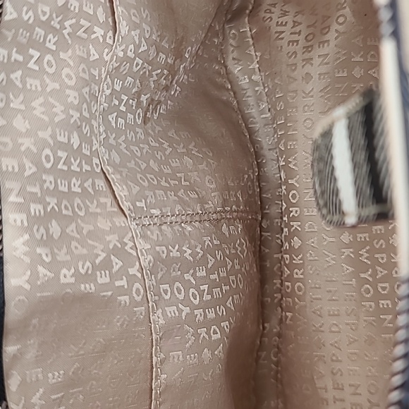 Kate Spade Juno Grant Street Grainy Vinyl Handbag in Pumice Multi - Picture 15 of 16